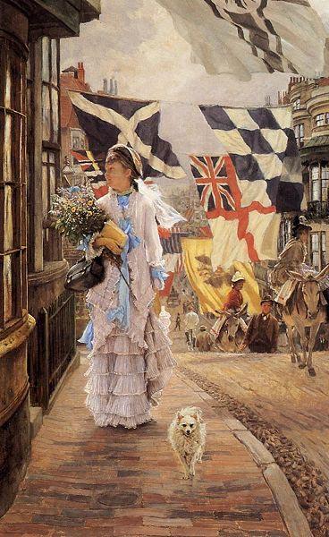 James Tissot A Fete Day at Brighton